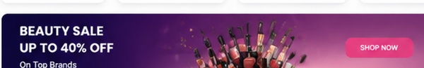 Beauty sale