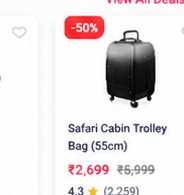 Cabin trolley